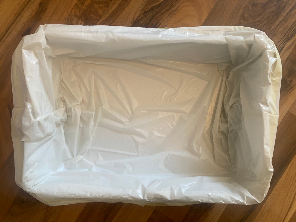 KATZENTOILETTENBEUTEL MIT ZUGBAND