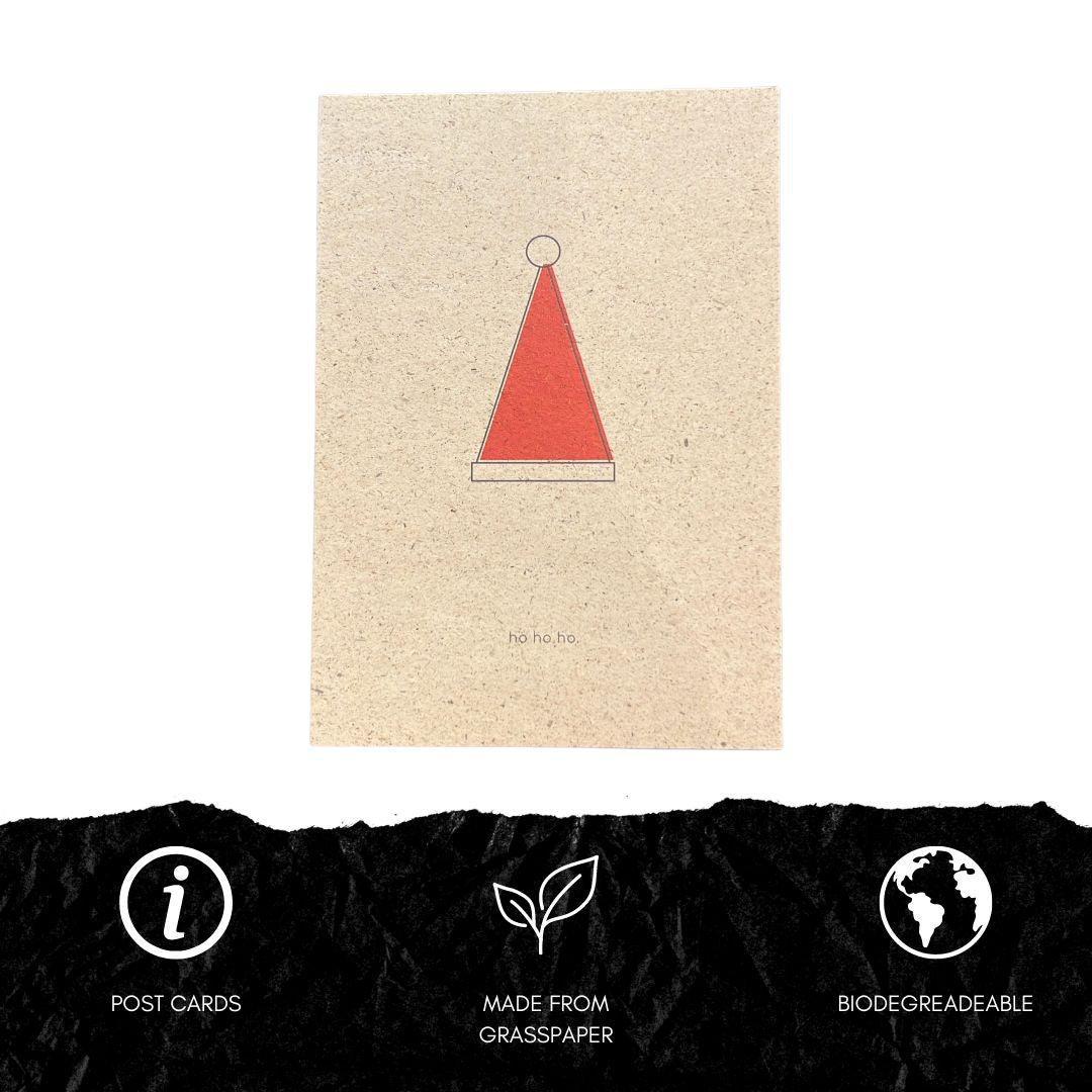 POSTKARTEN GRASSPAPIER