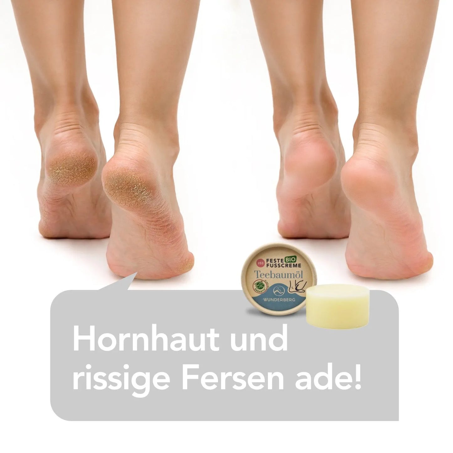 FOOT CREAM SOLID TEA TREE OIL