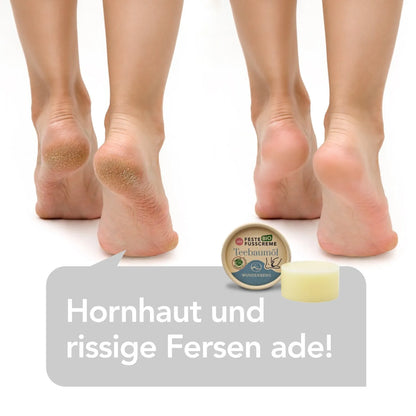 FOOT CREAM SOLID TEA TREE OIL