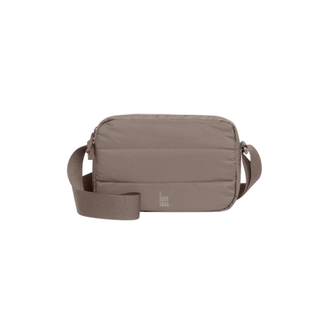 CROSSBODY BAG PUFFER OYSTER