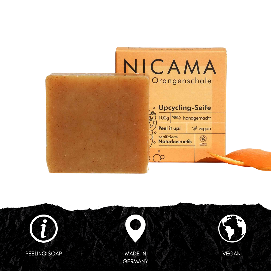 ORANGE PEEL SCRUB SOAP