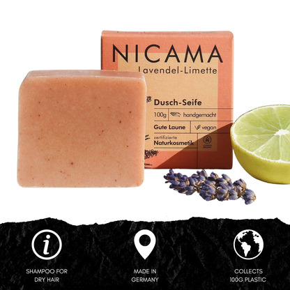LAVENDER-LIME SHOWER SOAP