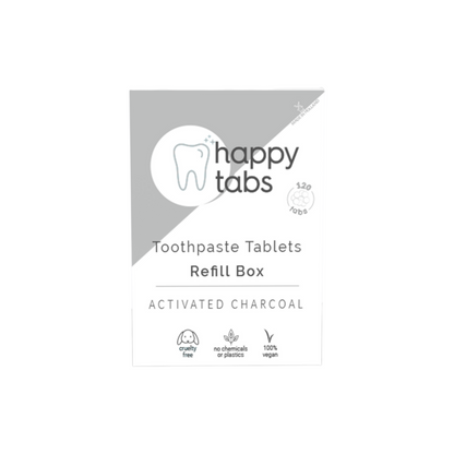 TOOTHBRUSH TABLETS ACTIVATED CHARCOAL REFILL