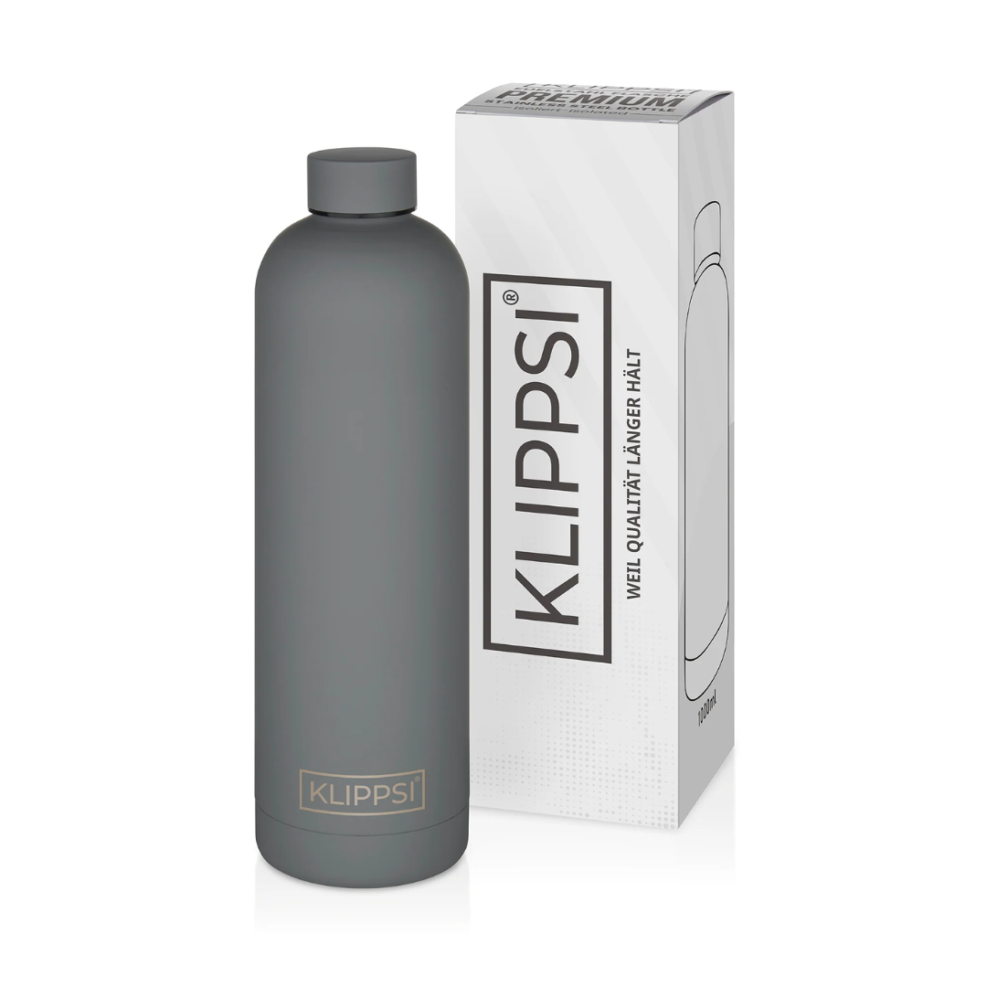 TRINKFLASCHE EDELSTAHL 1000ML