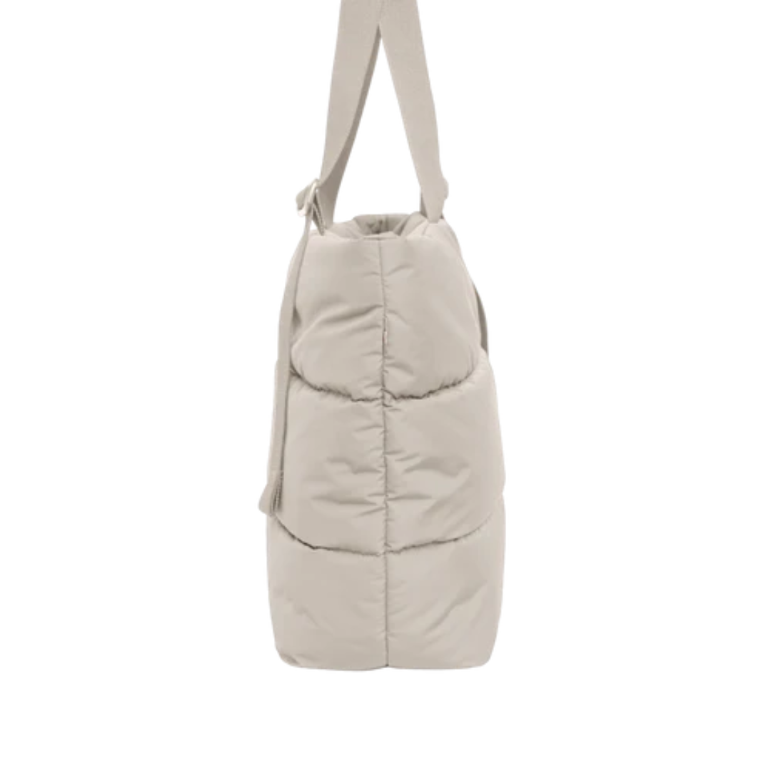 PUFFER TOTE BAG SCALLOP