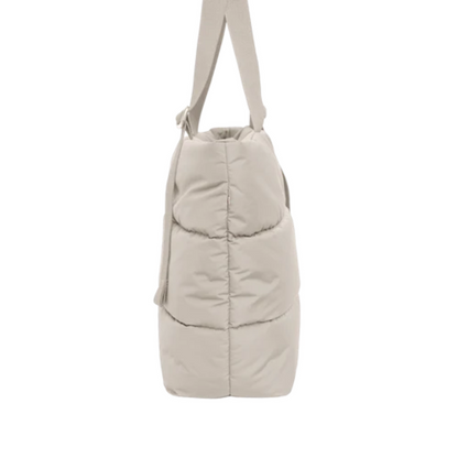 PUFFER TOTE BAG SCALLOP