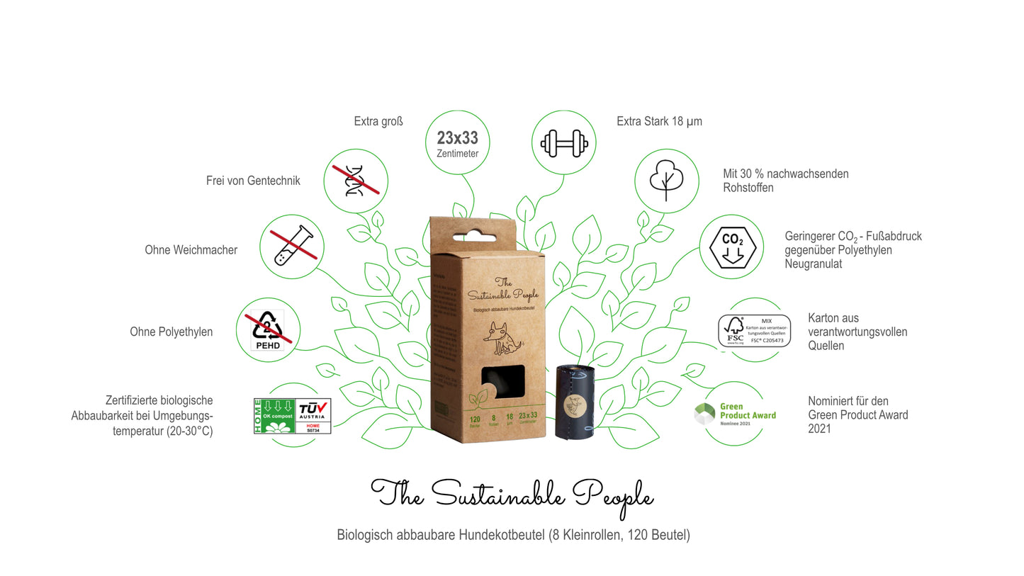 HUNDEKOTBEUTEL BIOLOGISCH ABBAUBAR