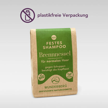 Solid Nettle Shampoo