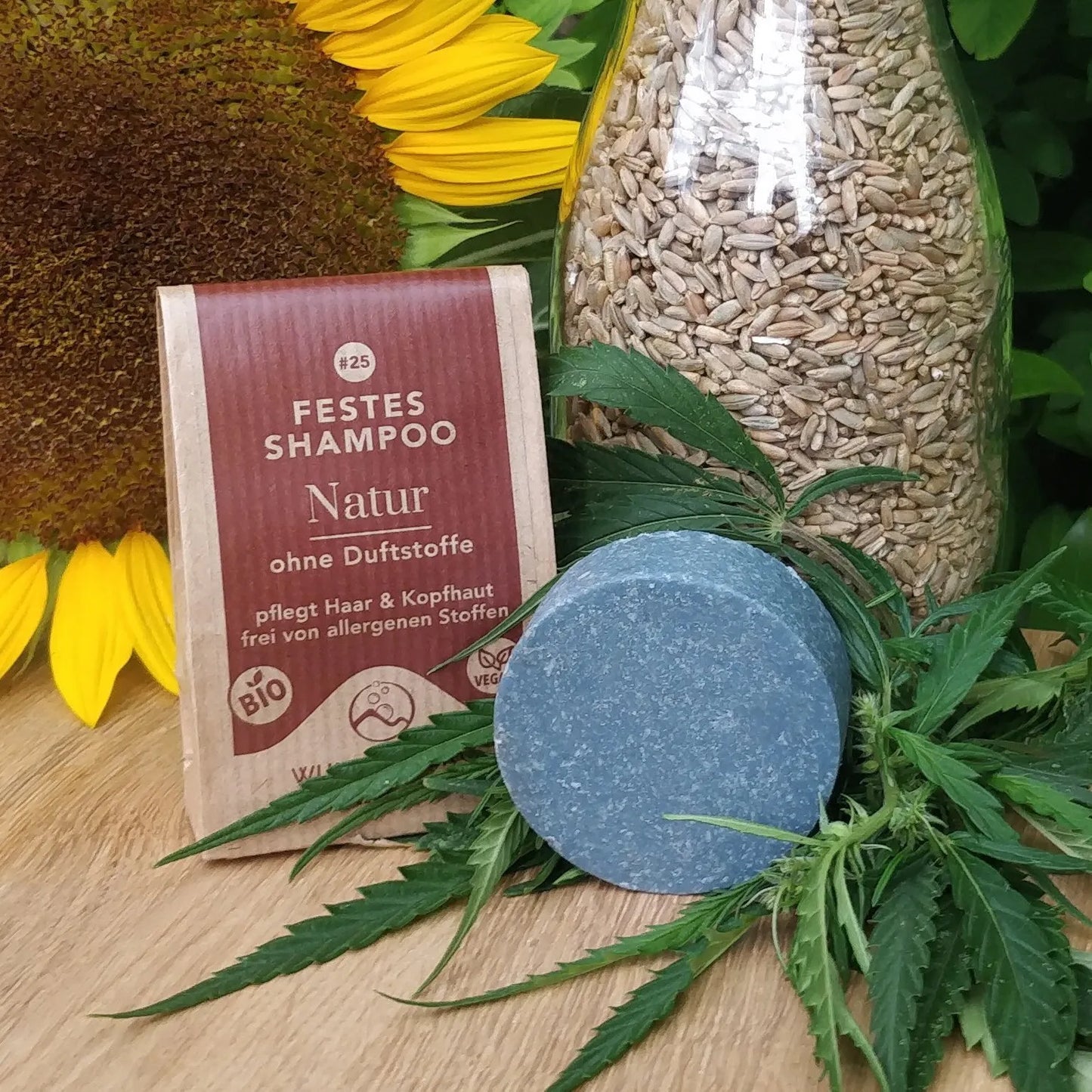 SHAMPOO SOLID NATURAL