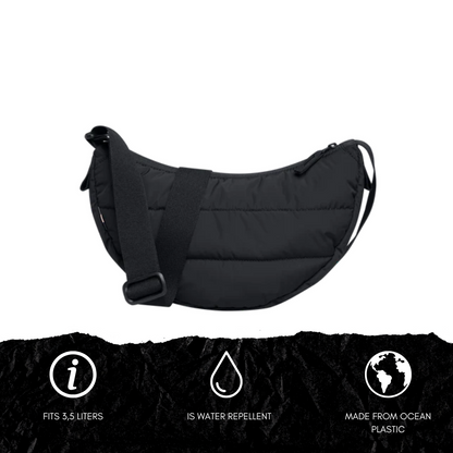 MOONBAG SMALL PUFFER BLACK