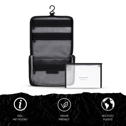 WASHBAG BALI BY MARIEFEANDJAKESNOW ALL BLACK