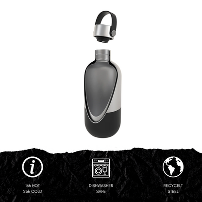 STAINLESS STEEL DRINKING BOTTLE 750ML 