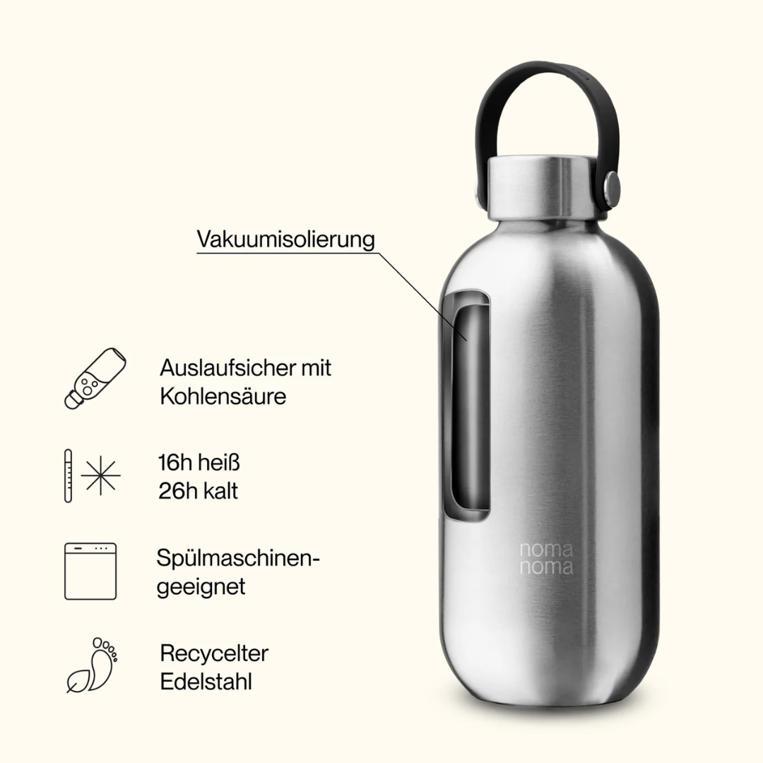 STAINLESS STEEL DRINKING BOTTLE 750ML 