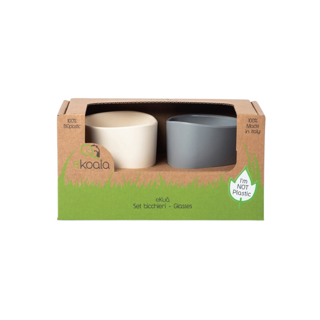 plant based plastic glasses GLASS SET PLANT-BASED – DAMN PLASTIC