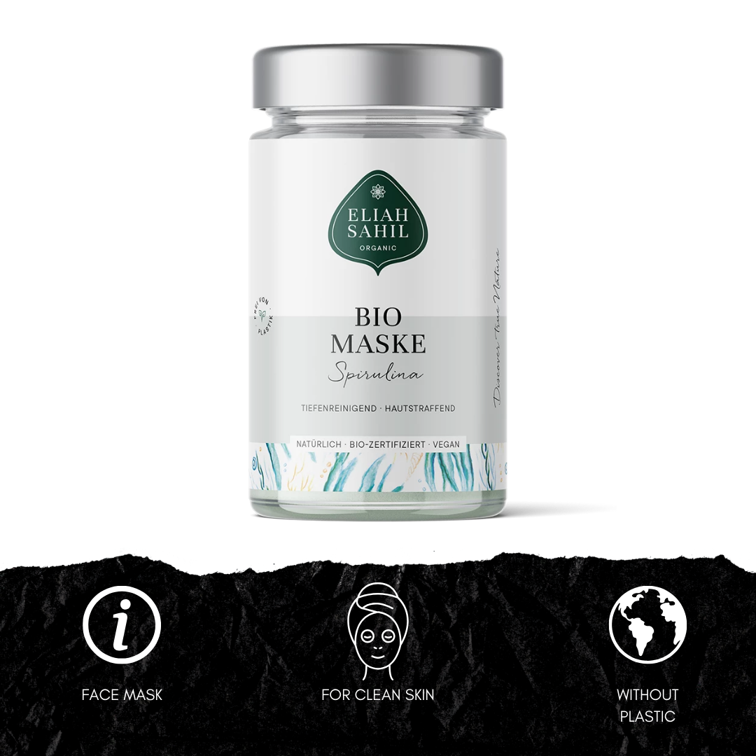 GESICHTSMASKE SPIRULINA