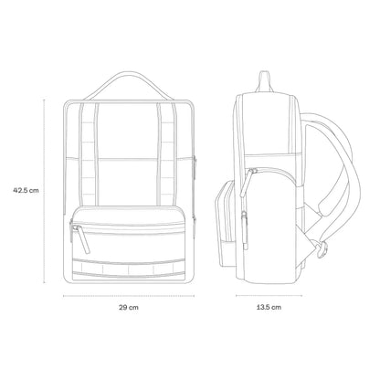 RUCKSACK BERGEN ULTRA ALL BLACK