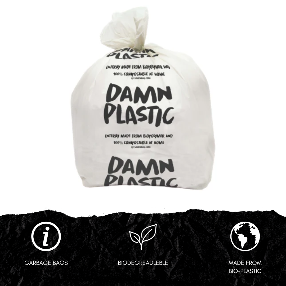 GARBAGE BAGS COMPOSTABLE AT HOME