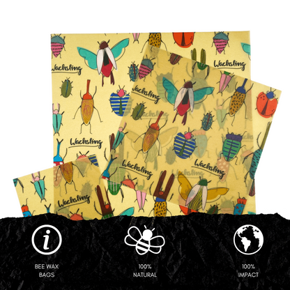 OBLAČILA IZ ČEBELJEGA VOSKA 3KOM.