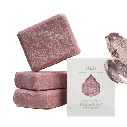 ROSE CLAY HAND &amp; BODY SOAP