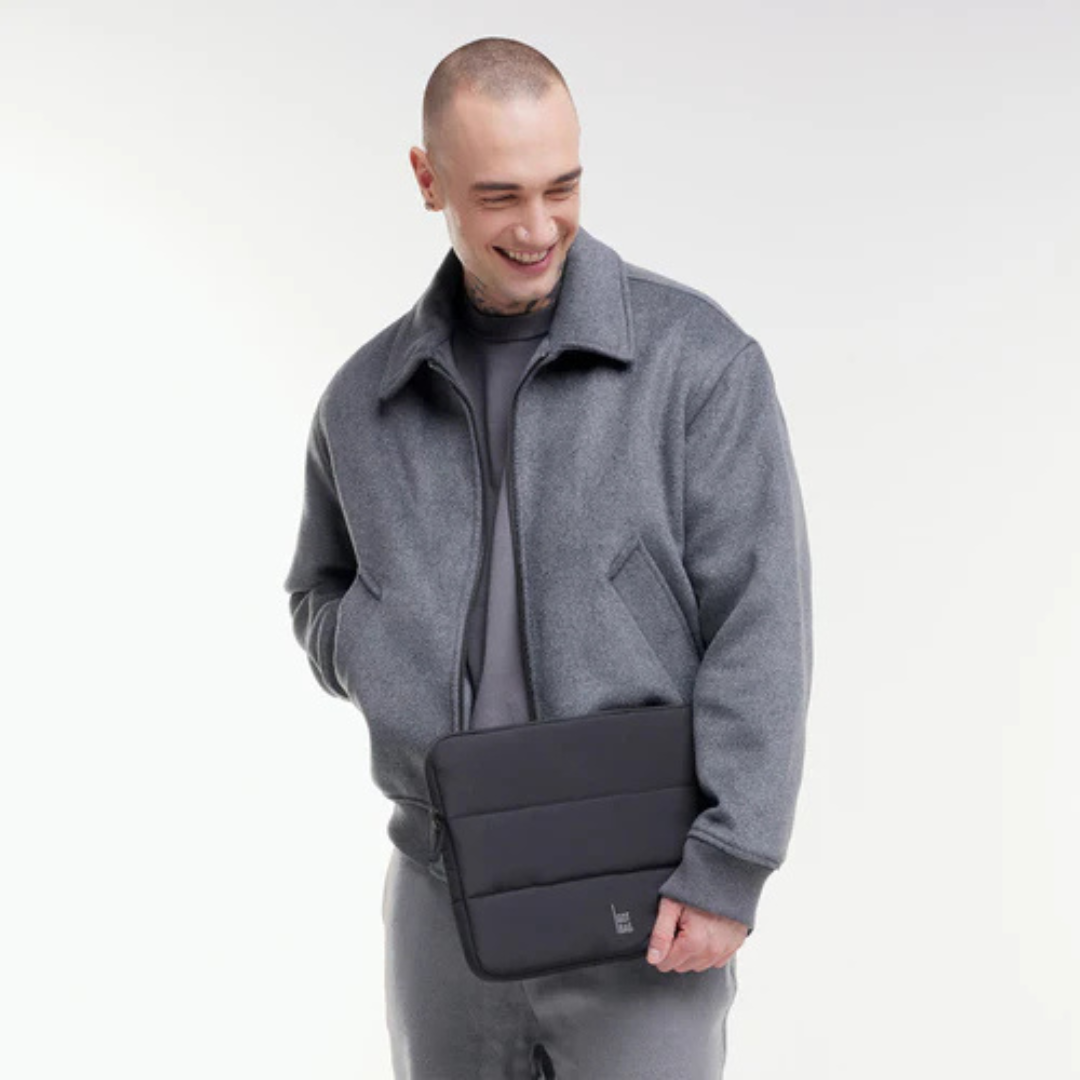 LAPTOP SLEEVE PUFFER BLACK