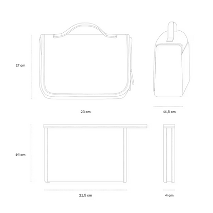 WASHBAG BALI BY MARIEFEANDJAKESNOW ALL BLACK