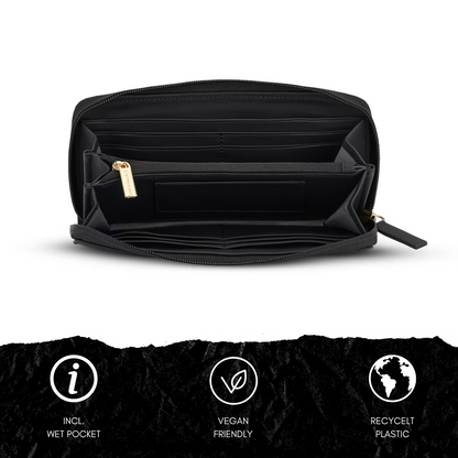 GELDBÖRSE BERGEN ALL BLACK