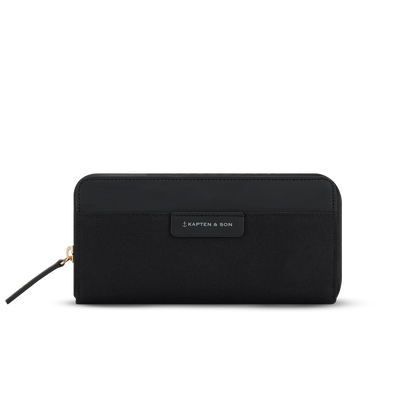 GELDBÖRSE BERGEN ALL BLACK