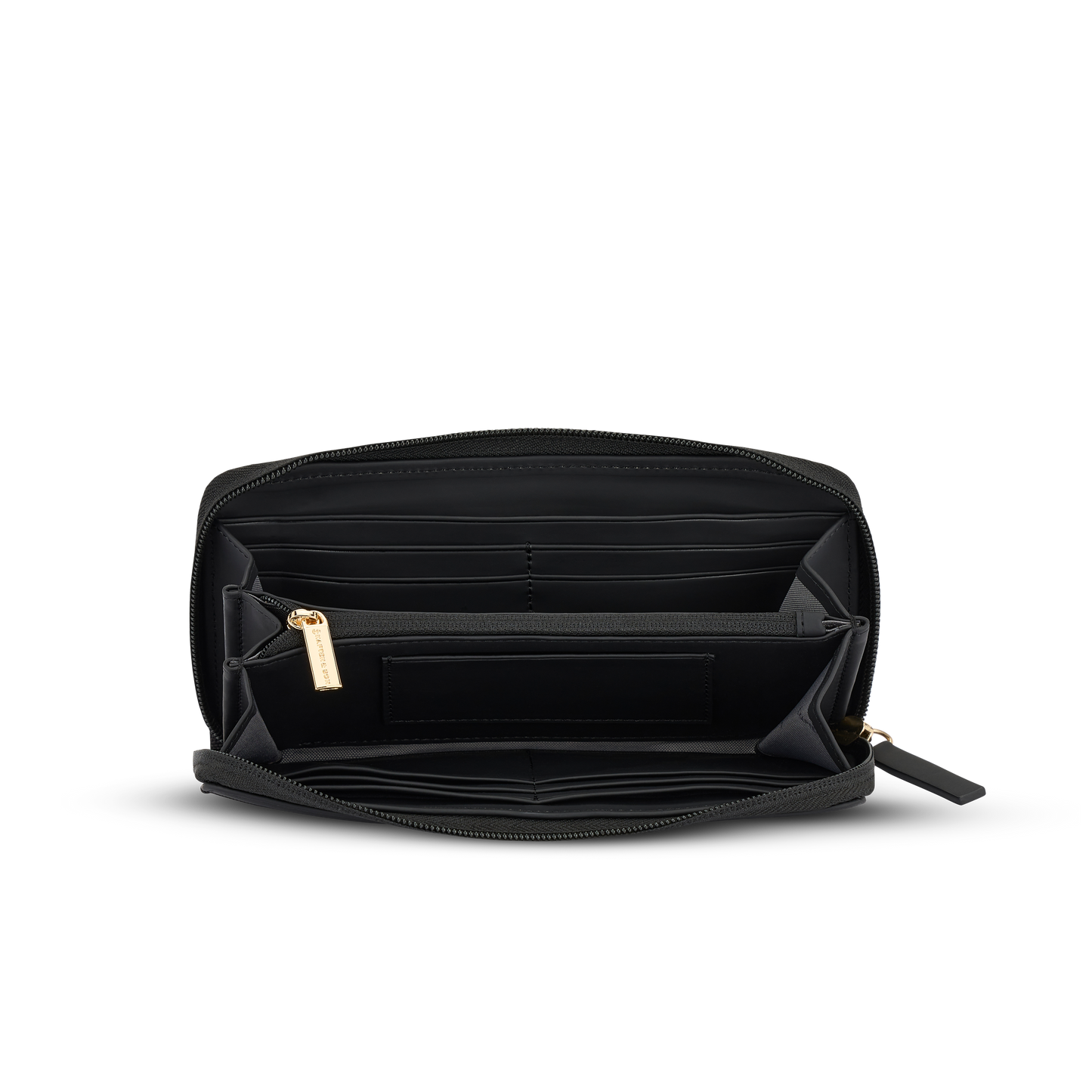 GELDBÖRSE BERGEN ALL BLACK