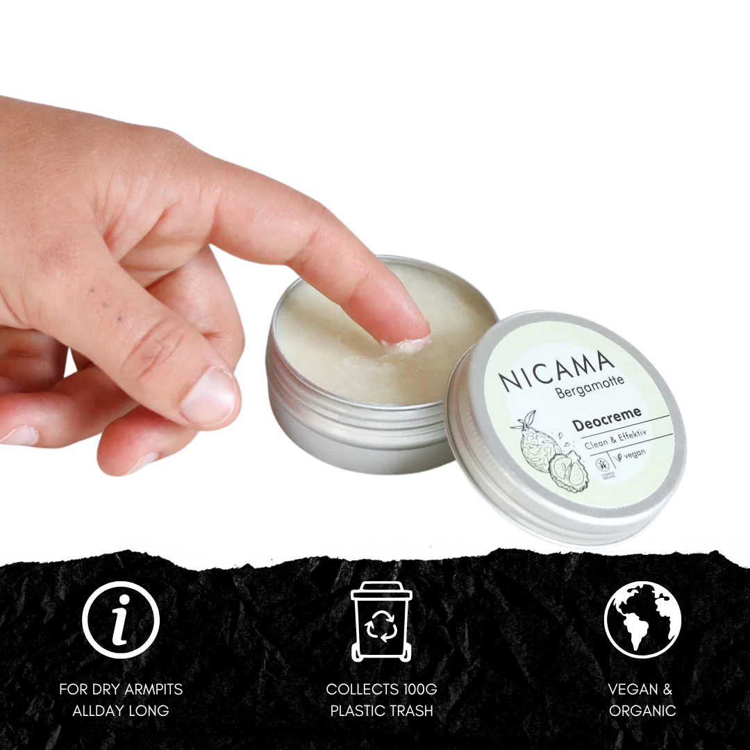 Bergamot deodorant cream