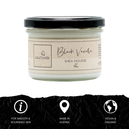  SHEA MOUSSE  BLACK VANILLA