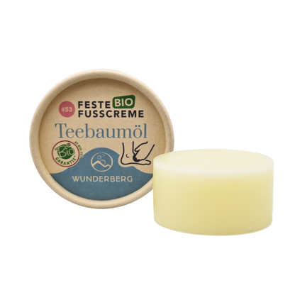 FOOT CREAM SOLID TEA TREE OIL