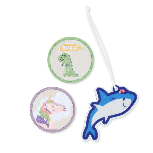 RUCKSACK ANIMAL PATCHES