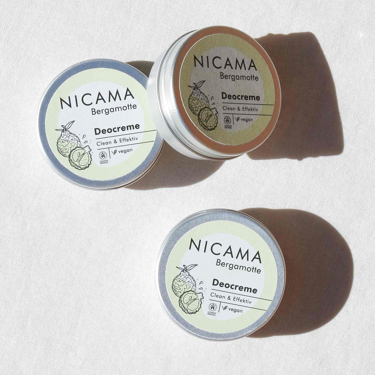 Bergamot deodorant cream