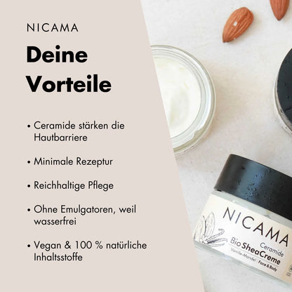 SHEACREME BIO CERAMIDE MANDEL-VANILLE