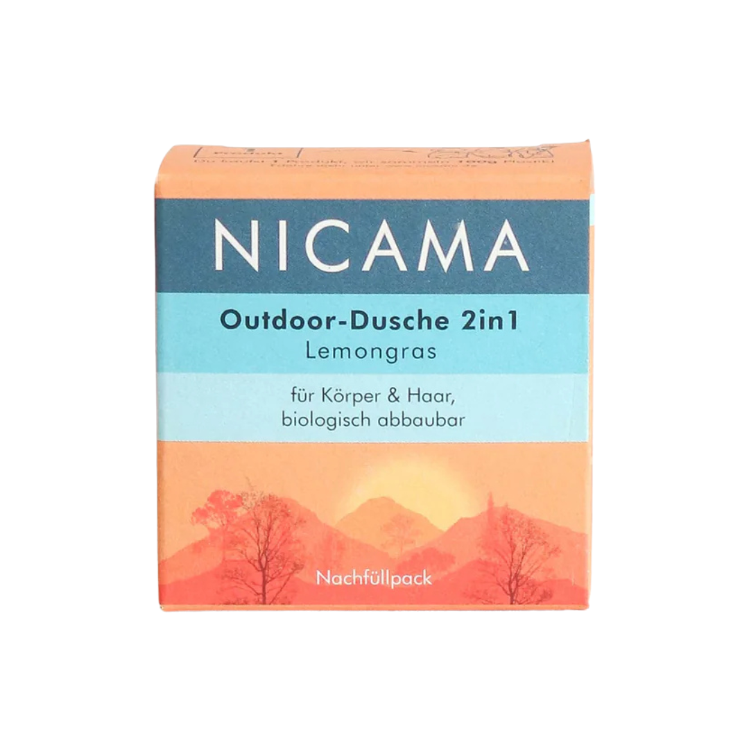 OUTDOORDUSCHE 2-IN-1 LEMONGRAS