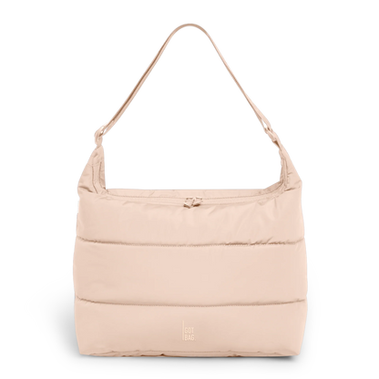 SQUARE BAG LARGE PUFFER PEARL