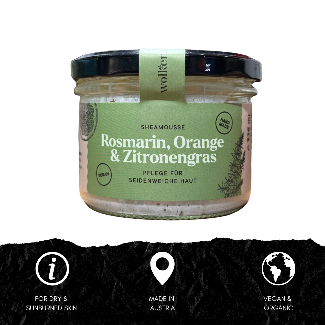 SHEA MOUSSE ROSEMARY LEMONGRASS ORANGE