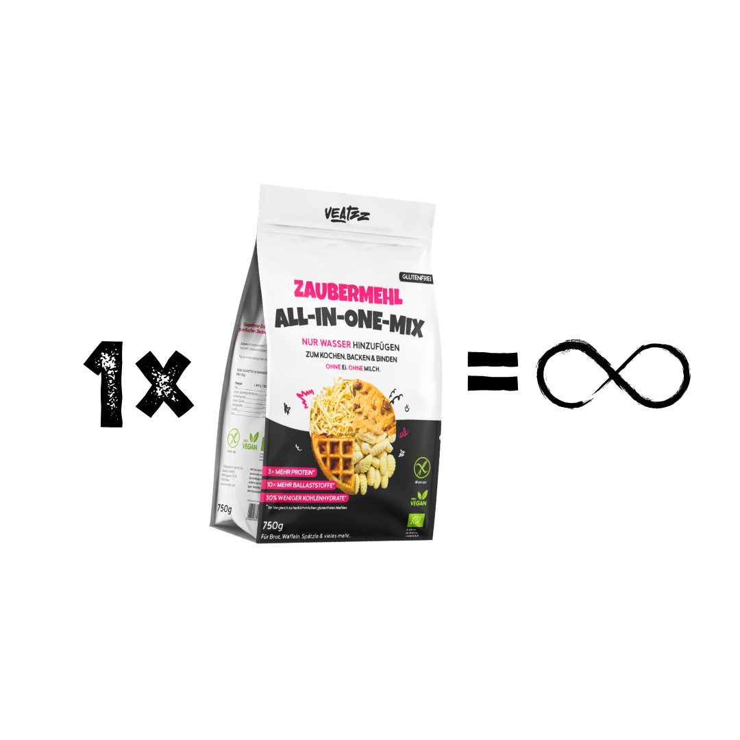 MAGIC FLOUR - 3IN1 BASE FOR COOKING & BAKING 100% VEGAN