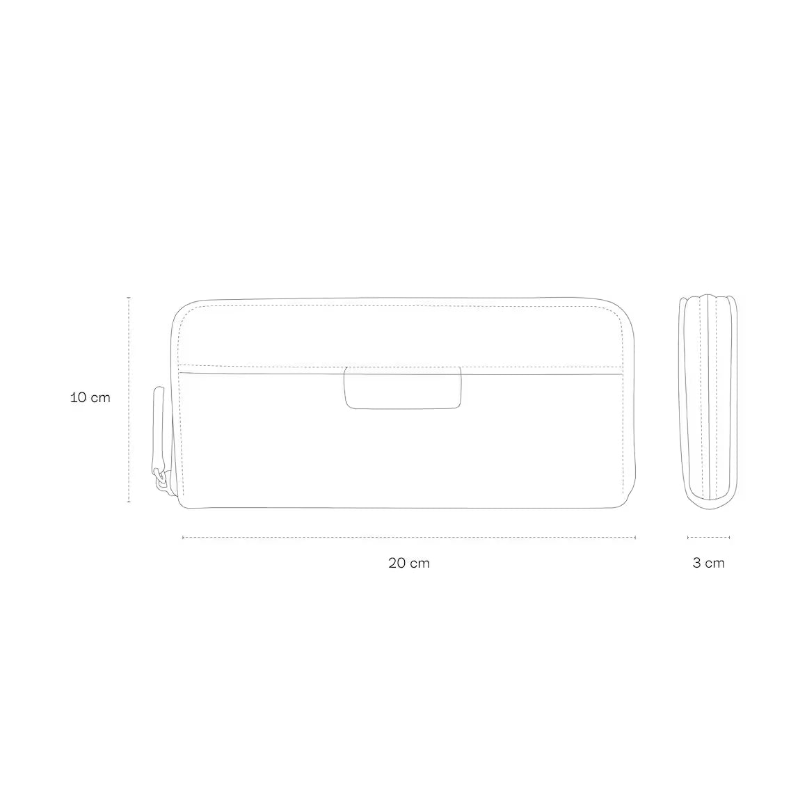 GELDBÖRSE BERGEN ALL BLACK