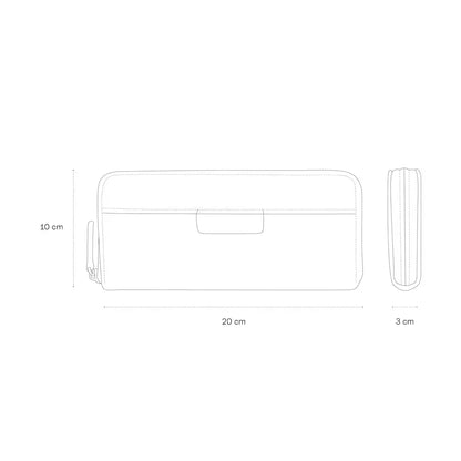 GELDBÖRSE BERGEN ALL BLACK