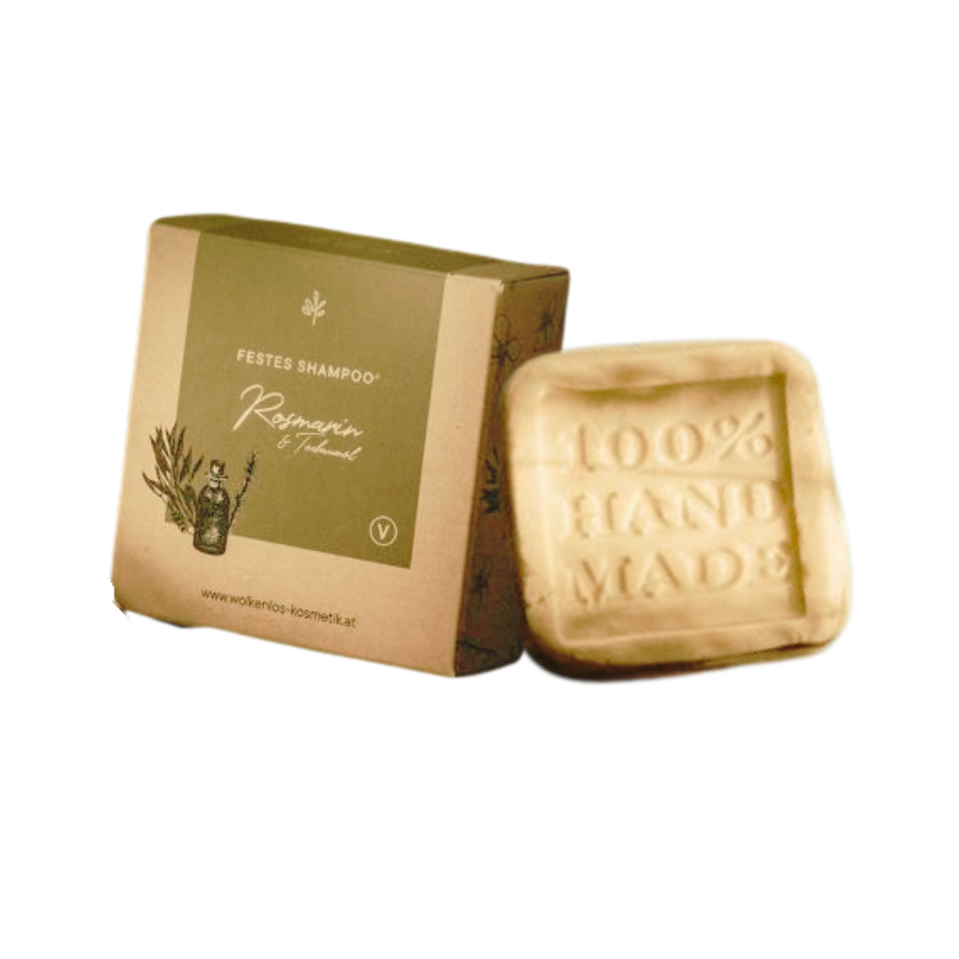 SHAMPOO SOLID ROSEMARY/TEA TREE OIL